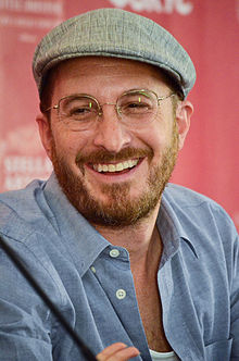 Laughing Darren Aronofsky at the Odesa International Film Festival