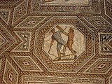 Mosaic in Roman villa