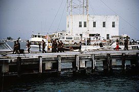 Pier B of the Truman Annex during the boatlift