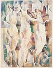 Robert Delaunay, Les trois grâces, 1912, watercolor