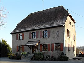 The town hall in Steinbrunn-le-Haut
