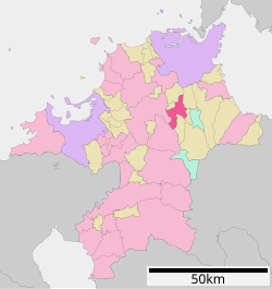 Location of Tagawa