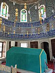 Interior of Ibrahim Pasha's mausoleum