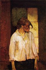 Henri de Toulouse-Lautrec, A Montrouge – Rosa la Rouge (1886–87)