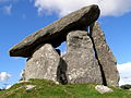 East side of Trethevy Quoit