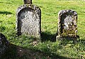 Verwitterte Grabsteine auf dem jüdischen Friedhof