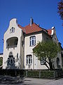 Art Nouveau mansion at Waldstraße