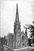 Original Woodward Avenue Baptist Church before the 1935 reformation.
