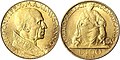 100 Lire Pius XII. aus 1948, 5,19g Raugewicht