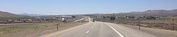 View west along Interstate 80 in Osino, June 2014