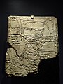 Babylonian cuneiform tablet with a map from Nippur, Kassite period, 1550-1450 BCE