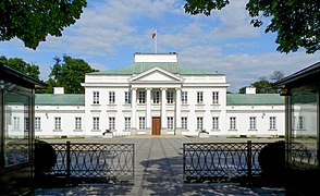Belvedere Palace in Warsaw (by Jakub Kubicki, 1819–22)