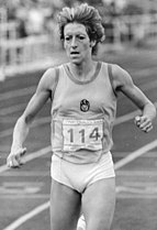 Ulrike Klapezynski, spätere Ulrike Bruns, erreichte Platz sechs