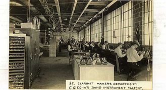 Clarinet makers department