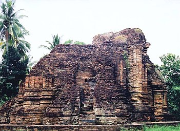 Ruins of Wat Kaew, Chaiya, Surat Thani province.
