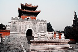 The tomb of Empress Dowager Cixi in Zunhua