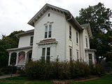 Home of David Josiah Brewer, former U.S. Supreme Court Justice, when he lived in Leavenworth, Kansas.