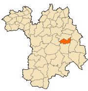 Location of El Eulma in the Setif Province