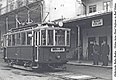 D1 381 in seiner letzten Betriebszeit bei der Straßenbahn Baden (ca. 1950)