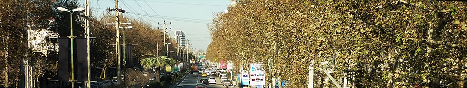 View Haraz Street (Winter season)