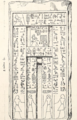 Transcription of the inscriptions on the false-door.