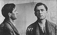 Leon Czolgosz mugshot after his arrest