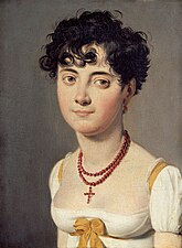Henriette Victoire Elisabeth d’Avrange, comtesse de Relingue, with a coiffure à la Titus, by Louis-Léopold Boilly, 1810