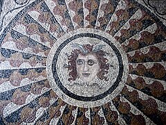 Medusa mosaic (2nd century BC) from Kos