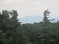 View of the Blue Ridge Mountains from Sandburg's front porch