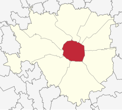 Location of Zone 1 of Milan