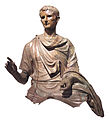 Bronzestatue des Kaisers Augustus