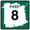 New Brunswick Route 8