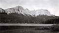 Pinnacle Butte(s) from Brooks Lake in 1923.