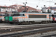 A selection of SNCF locos at Toulouse-Matabiau