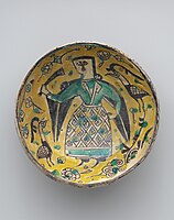 Example of figural earthenware ceramics from Samanid period. From Nishapur, Iran, 10th century CE.