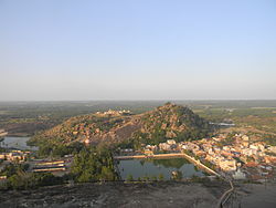 Blick über Shravanabelagola