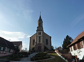 The church in Eichhoffen