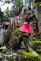 Fox altar in Fushimi Inari-taisha shrine