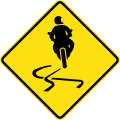 (W5-V123) Slippery for Motorcycles (used in Victoria)