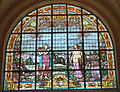 Stained glass in the baths