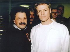 Bryan Adams and Želimir Altarac Čičak, October 30, 2000, Zagreb
