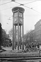 Verkehrsturm auf dem Potsdamer Platz, kurz vor der Inbetriebnahme am 15. Dezember 1924