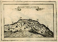 Kaninë Castle from the south.