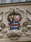 Coat of Arms detail on entrance,