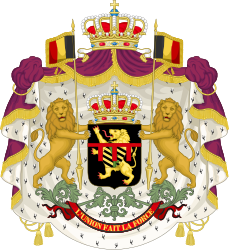 Coat of Arms of the Count of Flanders (1837-1909)