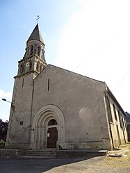 The church in Dannevoux