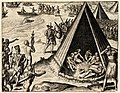 Image 22Francis Drake's 1579 landing in "New Albion" (modern-day Point Reyes); engraving by Theodor De Bry, 1590. (from History of California)