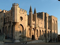 The Palais des Papes in Avignon (1334–1364)