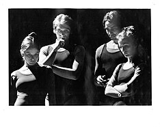 Dancers in "Exercises en Route" (c. 1970)