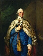 Portrait of George III of the United Kingdom in Parliament Robes, Thomas Gainsborough, 1785